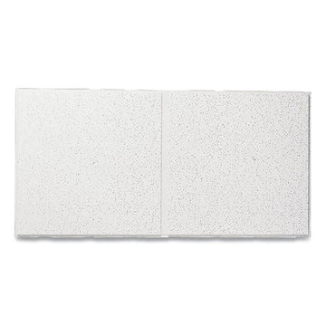 Armstrong® Fine Fissured Second Look Ceiling Tiles, Directional, Angled Tegular (0.94"), 24" X 48" X 0.75", White, 10-carton freeshipping - TVN Wholesale